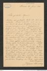 Nachlass Franz Steindachner, Brief von Jakob Sparre-Schneider an Franz Steindachner (17.06.1893), Inv.Nr. 500.03, Seite 1